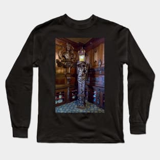 Chatsworth house-clock Long Sleeve T-Shirt